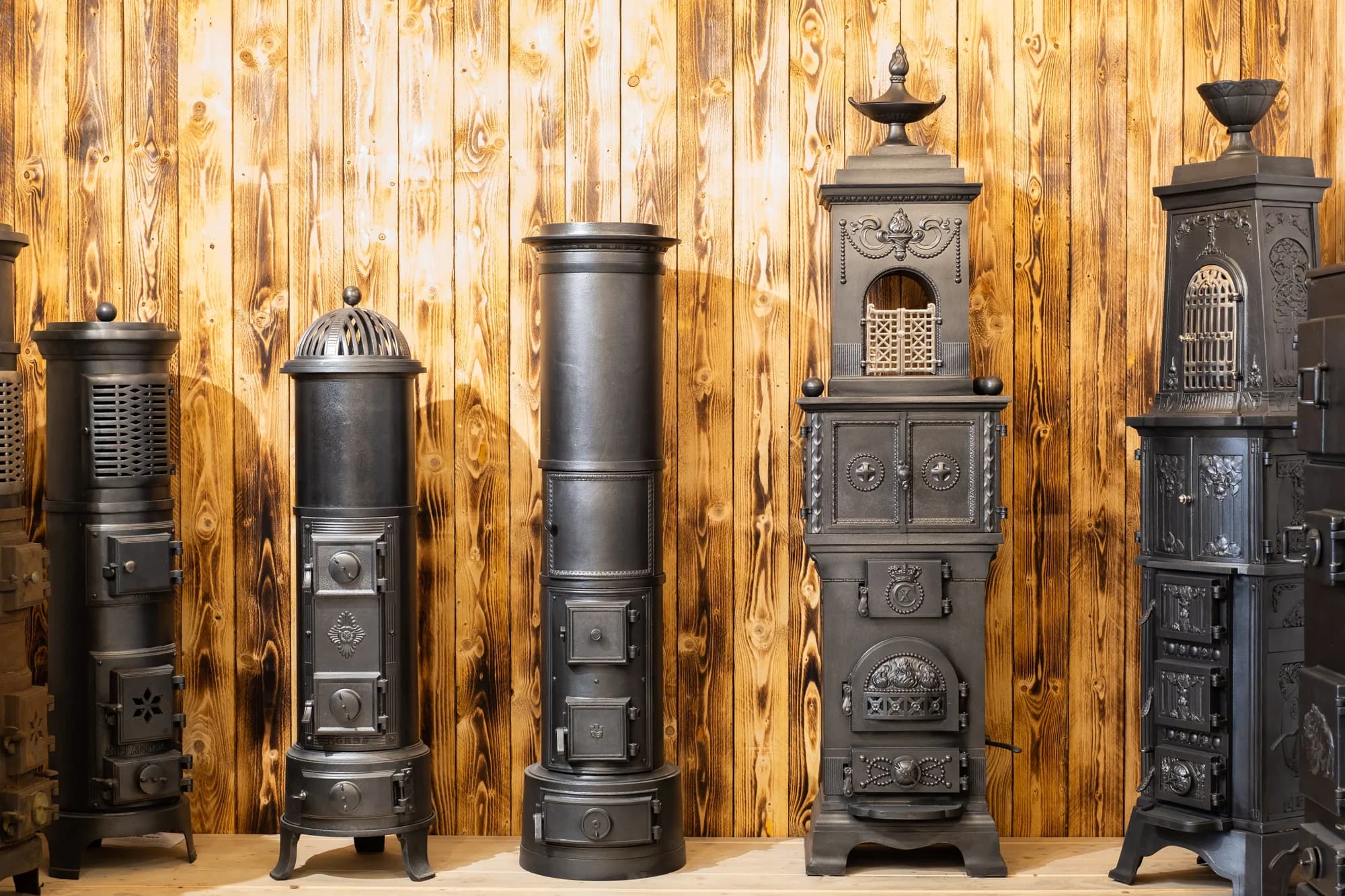 Ausstellung restaurierter historischer Gussöfen